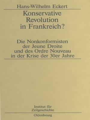 cover image of Konservative Revolution in Frankreich?
